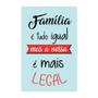 Imagem de Kit Quadro Placas Decorativa - Família Feliz