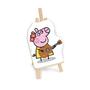 Imagem de Kit Quadros De Pintura Infantil Peppa Pig Com Cavalete - Nig Brinquedos