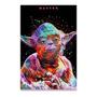 Imagem de Kit Quadros Star Wars Mestre Yoda Filmes Geeks Cinema Nerd