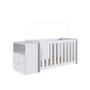 Imagem de Kit Quarto Bebê Berço Cômoda Linha Aconchego 171,5cm LA006 Completa Móveis