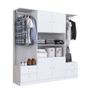 Imagem de Kit Quarto de Casal c/ Cama Queen, Guarda Roupa e Mesas de Cabeceira CJ062 Art in Móveis