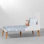 Imagem de Kit Quarto Infantil Theo - Berço + Guarda-Roupa + Cômoda - Branco