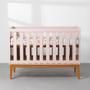 Imagem de Kit Quarto Infantil Theo com Pés Square - Berço + Cômoda 3 Gavetas - Rosa