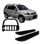 Imagem de Kit Quebra Mato E Estribo Chapa Ecosport 2004 A 2007 Preto