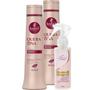 Imagem de Kit Queratina Shampoo + Cond 500ml + Finalizador Obrigatório Lourre 120ml