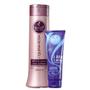 Imagem de Kit Quina Rosa Shampoo e Leave-in Cabelos Danificados Haskell Reduz Volume