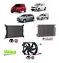 Imagem de Kit Radiador Palio Uno Mobi 4cc Fiorino 2011-2021 C/ar Valeo