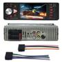 Imagem de Kit Rádio C/ Tela + Câmera de Ré 1 Din Kia Sorento 2004 2005 2006 2007 2008 Bluetooth USB Atende Sincroniza Ligação Celular