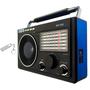 Imagem de Kit Rádio FM Vintage Bluetooth Potente 3w AM SW Usb Micro SD P2 e Pendrive 16Gb Metálico Usb 2.0 Rápido Seguro