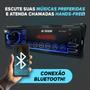 Imagem de Kit Rádio Mp3 Som Automotivo + Par Alto Falante Triaxial 5 Polegadas e 6 Polegadas 100w