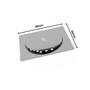 Imagem de Kit Ralo Click Up Abre/fecha Inox Quadrado C/ Porta Grelha 10x10