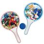 Imagem de Kit Raquete com Bolinha Frescobol Sonic Lider Brinquedos