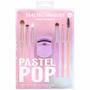 Imagem de Kit Real Techniques Pastel Pop Frosted Lids Eye 6 Pincéis + Mini Curvador