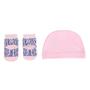 Imagem de Kit Recém Nascido Pimpolho Gorro Com Meia