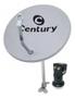 Imagem de Kit Receptor Century Midiabox SE + Antena 60cm Ku 17m Fios