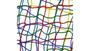 Imagem de Kit rede de proteçaõ para cama elástica pula - pula 3,05m - super divertido e colorido