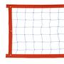 Imagem de Kit rede de vôlei especial 6 metros laranja + bola