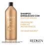 Imagem de Kit Redken All Soft Shampoo Litro Máscara G e Leave-in (3 produtos)