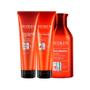 Imagem de Kit Redken Frizz Dismiss - Shampoo 300ml + Máscara 250g + Leave-In 250ml