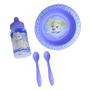 Imagem de Kit Refeição Com Copo 270 ML Duke Petita - Azul