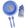 Imagem de Kit Refeição Com Copo 270 ML Duke Petita - Azul