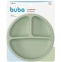 Imagem de Kit refeicao infantil 3 pecas em silicone verde - buba