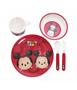 Imagem de Kit Refeição Infantil  Mickey e Minnie Vermelho Tsum Tsu