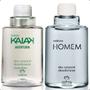 Imagem de KIT Refil Desodorante Corporal Kaiak Aventura Masculino + Natura Homem 100mL