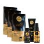 Imagem de Kit Refil Haskell Cavalo Forte Sh Cond Masc 250ml/g +3 Itens