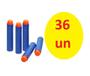 Imagem de Kit Refil Lança Dardos de Espuma com 36 unidades