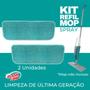 Imagem de Kit Refil para Mop Spray Para Limpeza 2 Peças