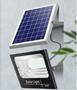 Imagem de Kit Refletor 150W + Painel Solar Led Branco Frio IP66 com Controle Remoto