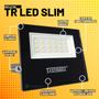 Imagem de Kit Refletor LED Taschibra TR 20 Slim Preto + Sensor de Movimento com Fotocélula Qualitronix QA26M