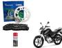 Imagem de Kit Relação Cobreq Ybr 150 + 01 Óleo Spray Mobil Lub Ano 2016 Até 2017 Reforçada H