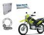Imagem de Kit Relação Retentor Scud + Graxa Branca Nxr 125 150 Bros Tração Corrente Coroa Pinhão Aço 1045 Reforçada H Ano 2006 Até 2014
