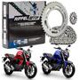 Imagem de Kit Relaçao Riffel Com Retentor Yamaha Fazer Fz15 Abs 2022 2023 2024