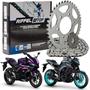 Imagem de Kit Relaçao Riffel Yzf R3 Mt03 C Retentor 1045 2016 2017 2018 2019 2020 2021 2022 2023 2024
