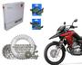 Imagem de Kit Relação Scud + Pastilha Freio Dianteira +.Traseira Cobreq Xre 300 Tração Corrente Coroa Pinhão Aço 1045 Reforçada H