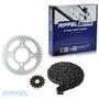 Imagem de Kit Relação Titanium Tração Transmissão Projeção Carburada Injetada Reforçada Honda CB 300R 2009-2015