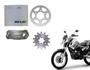 Imagem de Kit Relação Tração Corrente Coroa Pinhão Scud Xtz 150 Crosser Aço 1045 428 Reforçada H