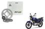 Imagem de Kit Relação Tração Corrente Coroa Pinhão Scud Ybr 125 Factor 125 Ano 2000 Até 2014 Aço 1045 Reforçada H
