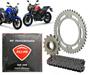 Imagem de Kit Relação Transmissão aço 1045 Fz25 Fazer250 2018 a 2023 46 X 15 corrente 428HX 136L