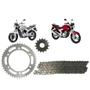 Imagem de Kit Relação Transmissão Coroa Pinhão Corrente Nakata Honda CBX 250 Twister 2001 A 2008