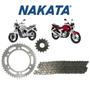 Imagem de Kit Relação Transmissão Nakata  Honda CBX 250 Twister 2001 A 2008