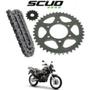 Imagem de Kit Relação Transmissao Yamaha Crosser 150 Aço1045 S/Retentor Scud