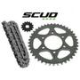 Imagem de Kit Relação Transmissao Yamaha Crosser 150 Aço1045 S/Retentor Scud
