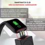 Imagem de Kit Relogio Digital D20 Rosa  Fone Ouvido Bluetooth M10 Touch LED com Power Bank Academia