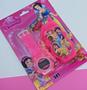 Imagem de Kit Relógio Digital Led Silicone Disney Super Heróis + Celular Infantil Musical Brinquedo Frozen Patrulha Carro Vingador