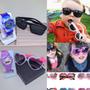 Imagem de Kit Relógio Digital Pisca luz Colorido Toca Música Meninos/Meninas Personagens Disney + Óculos de Sol Infantil Crianças