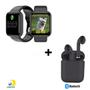 Imagem de Kit Relogio Digital Smartwatch Masculino E Feminino Y68 D20 Pro + Fone inPods 12 Bluetooth